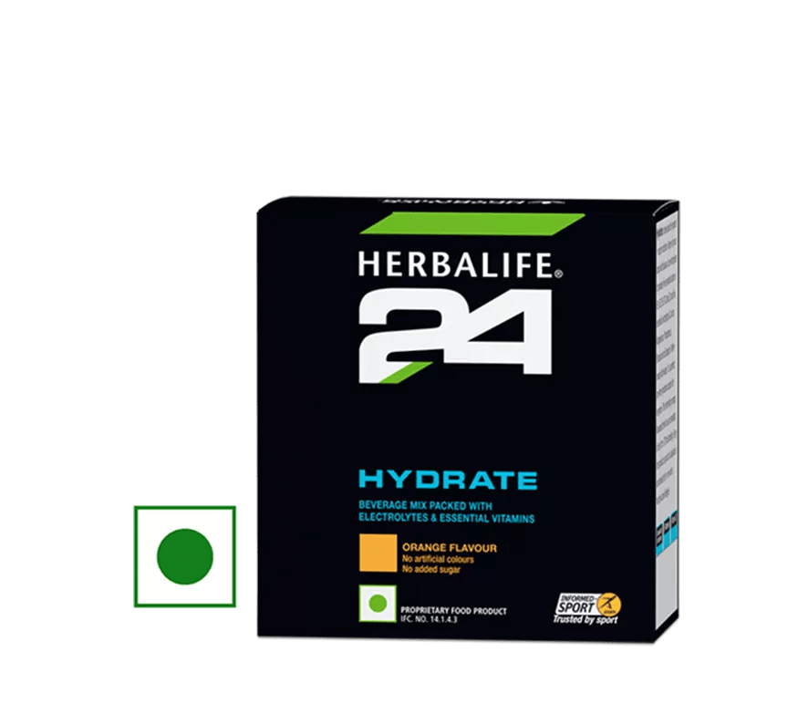 Herbalife24 Hydrate (Pack of 20 Sachets) Orange Flavour