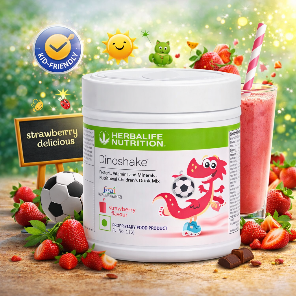 Herbalife DinoShake Strawberry 200 gms