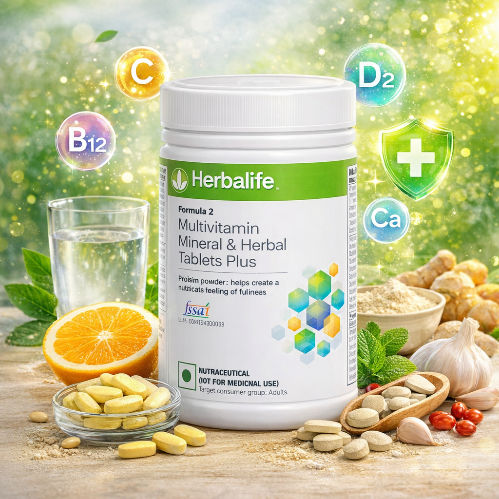 Herbalife Multivitamin Mineral and Herbal Tablets Plus – 90 Tablets | Daily Nutrition Support