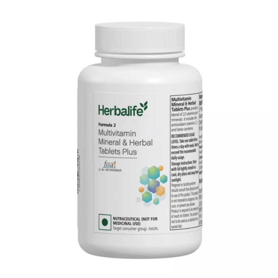 Herbalife Multivitamin Mineral and Herbal Tablets Plus – 90 Tablets | Daily Nutrition Support