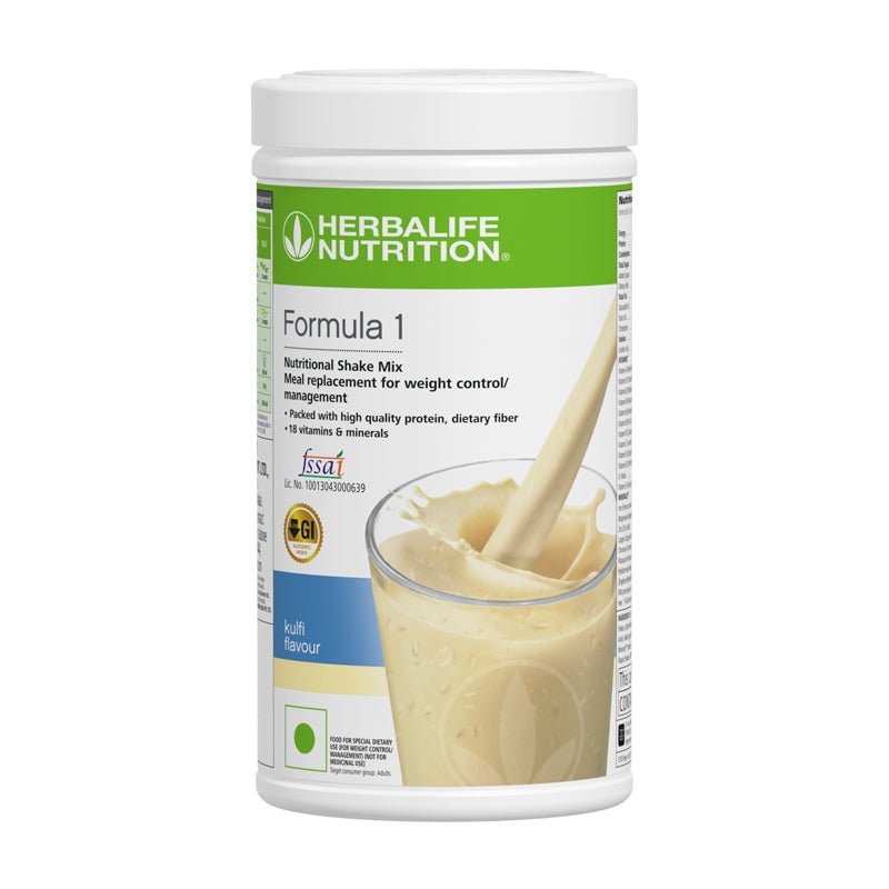 Herbalife Formula 1 Nutritional Shake Mix - Vanilla, Chocolate, Mango, Strawberry, Orange Cream, Kulfi, Banana Caramel, Rose Kheer, Paan